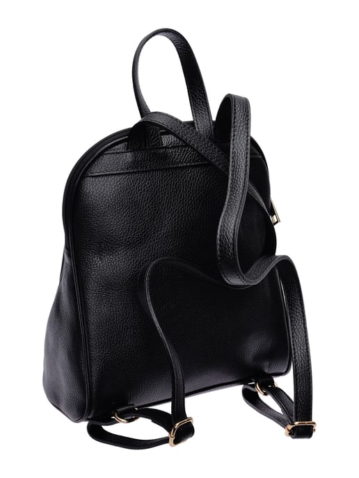 Anna Luchini Schwarz Rindsledertasche - Image 2
