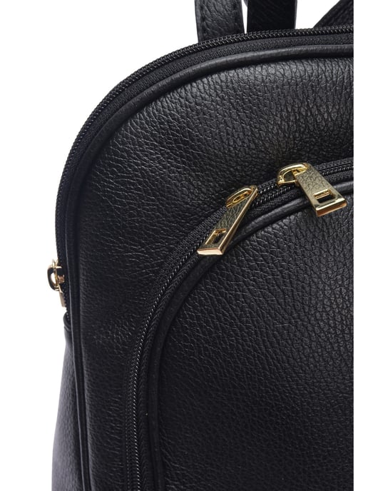 Anna Luchini Schwarz Rindsledertasche - Image 3