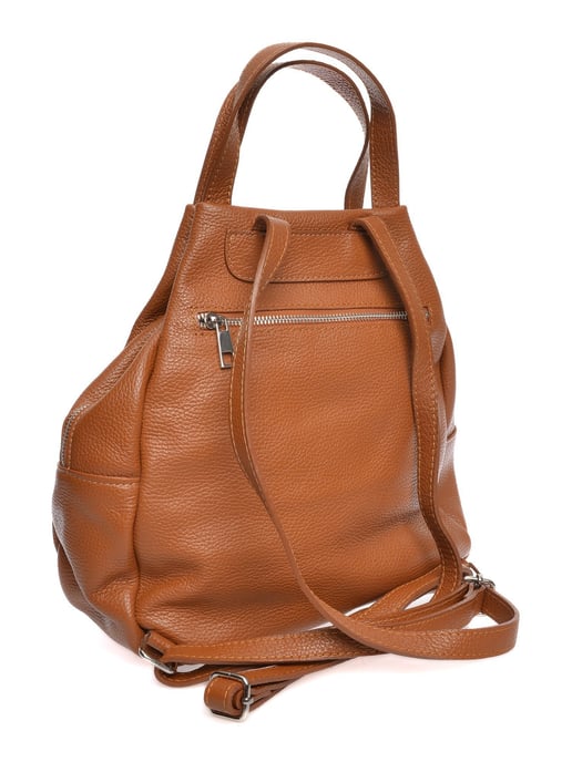 Anna Luchini Braun Rindsledertasche - Image 2