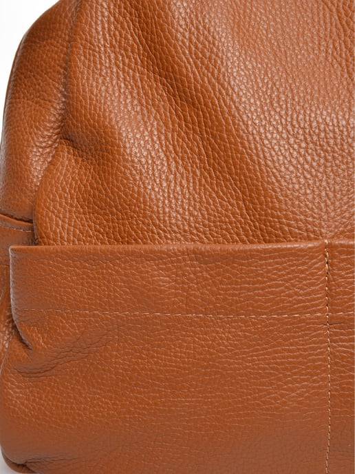 Anna Luchini Braun Rindsledertasche - Image 3