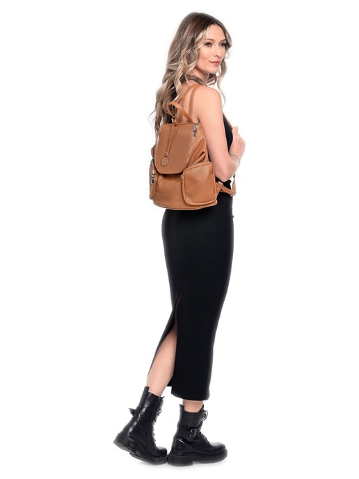 Luisa Vannini Braun Rindsledertasche - Image 5