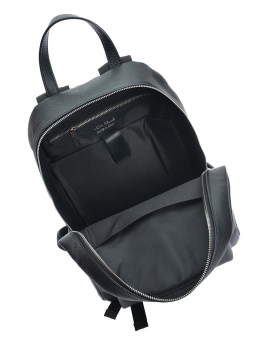 Anna Luchini Schwarz Rindsledertasche - Image 4