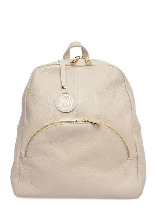 Roberta M Beige Rindsledertasche - Image 1