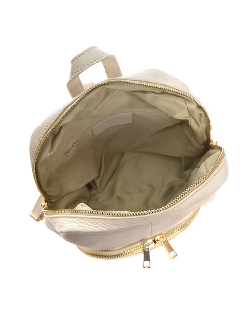 Roberta M Beige Rindsledertasche - Image 4