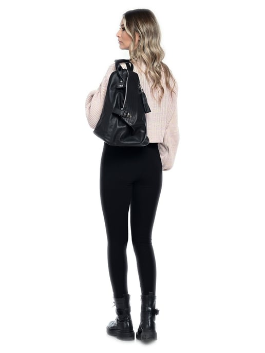 Isabella Rhea Schwarz Rindsledertasche - Image 5