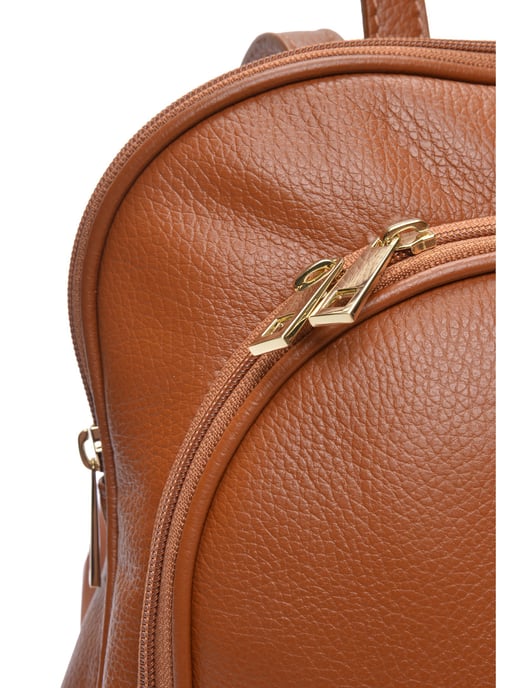Anna Luchini Braun Rindsledertasche - Image 3