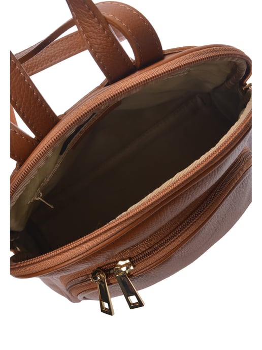 Anna Luchini Braun Rindsledertasche - Image 4