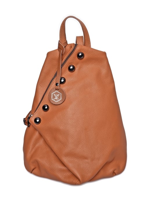Luisa Vannini Braun Rindsledertasche - Image 1