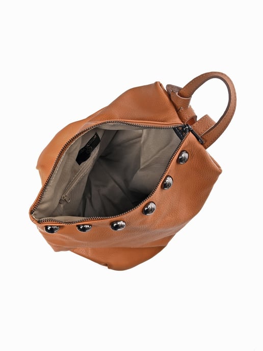 Luisa Vannini Braun Rindsledertasche - Image 4