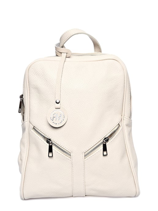 Roberta M Beige Rindsledertasche - Image 1