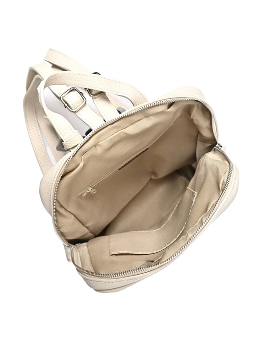 Roberta M Beige Rindsledertasche - Image 4