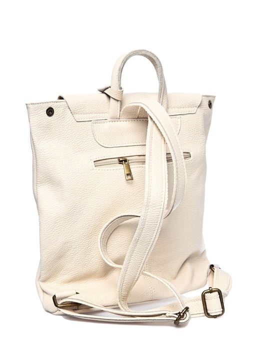 Roberta M Beige Rindsledertasche - Image 2