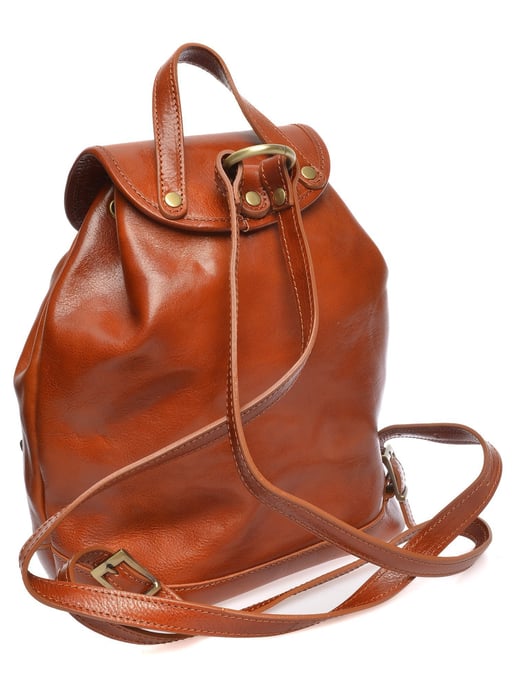 Anna Luchini Braun Rindsledertasche - Image 2