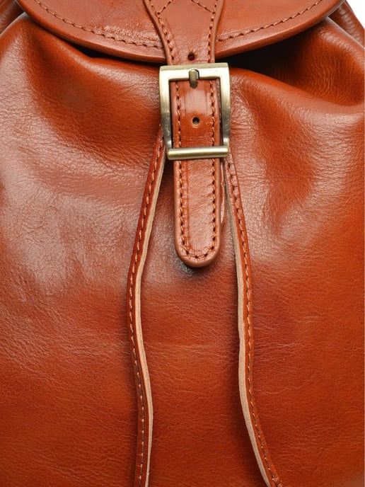 Anna Luchini Braun Rindsledertasche - Image 3