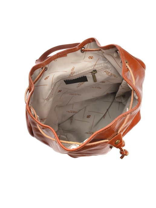 Anna Luchini Braun Rindsledertasche - Image 4
