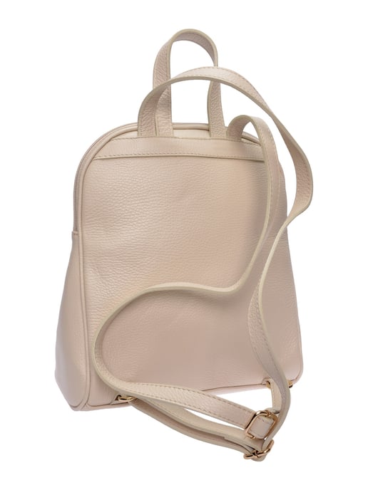 Anna Luchini Beige Rindsledertasche - Image 2