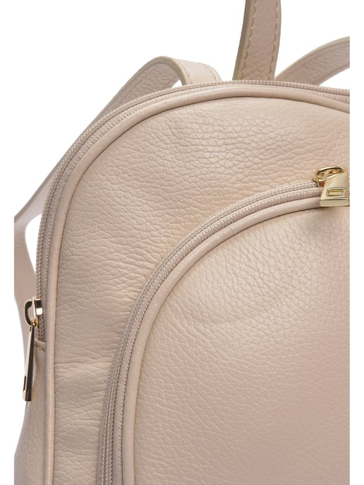 Anna Luchini Beige Rindsledertasche - Image 3