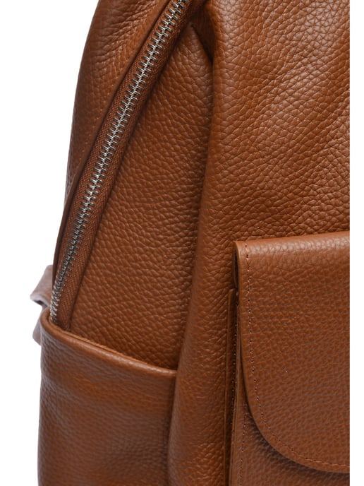 Anna Luchini Braun Rindsledertasche - Image 3
