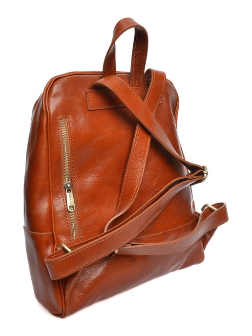 Anna Luchini Braun Rindsledertasche - Image 2