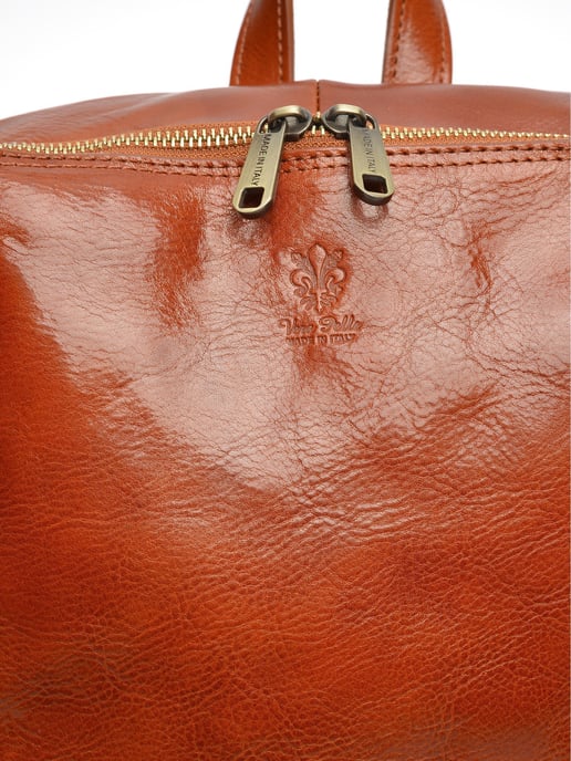 Anna Luchini Braun Rindsledertasche - Image 3