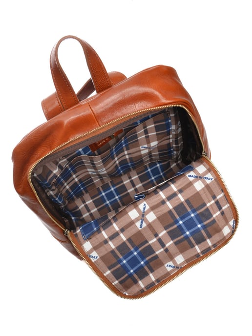 Anna Luchini Braun Rindsledertasche - Image 4