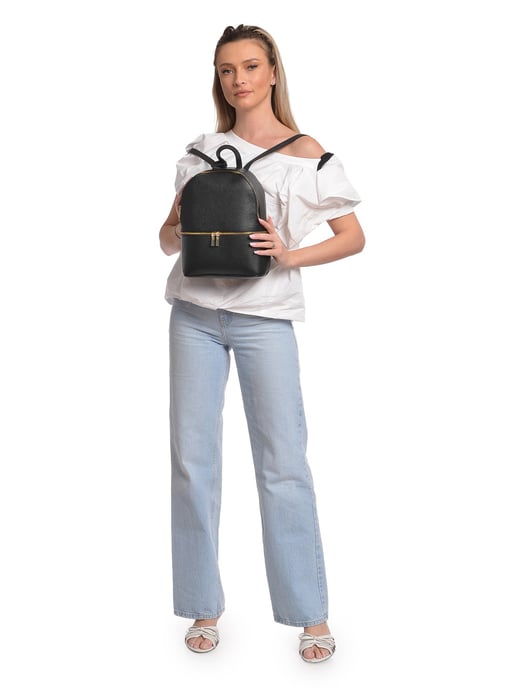 Isabella Rhea Schwarz Rindsledertasche - Image 5