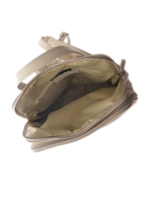 Isabella Rhea Beige Rindsledertasche - Image 4