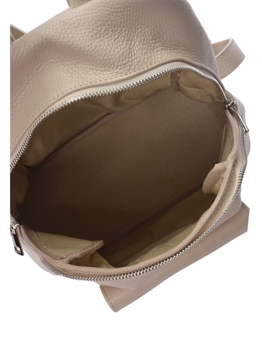 Anna Luchini Beige Rindsledertasche - Image 4
