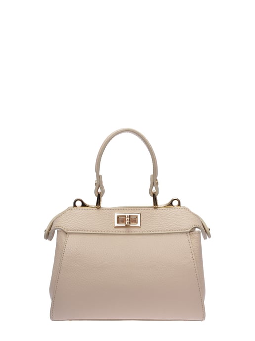Roberta M Beige Rindsledertasche - Image 1