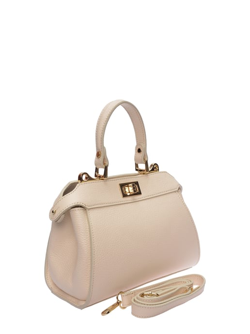 Roberta M Beige Rindsledertasche - Image 2