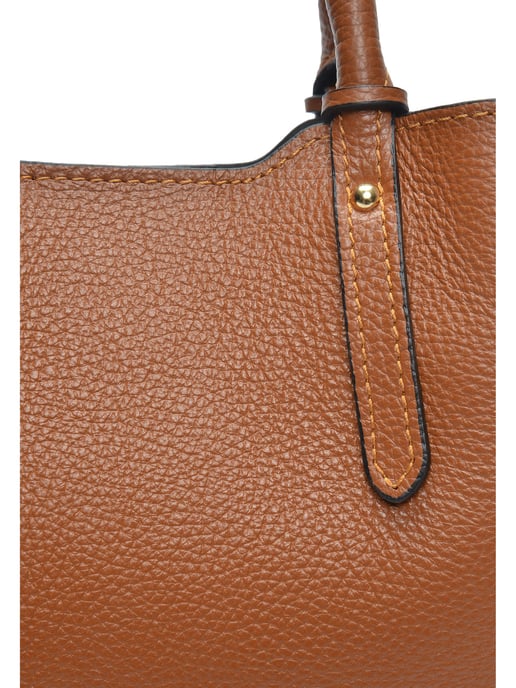 Anna Luchini Braun Rindsledertasche - Image 3