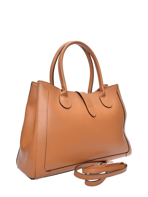 Isabella Rhea Braun Rindsledertasche - Image 2
