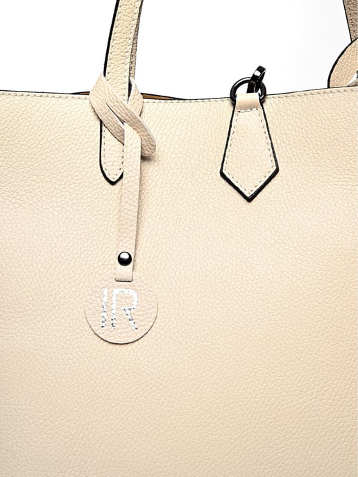Isabella Rhea Beige Rindsledertasche - Image 3