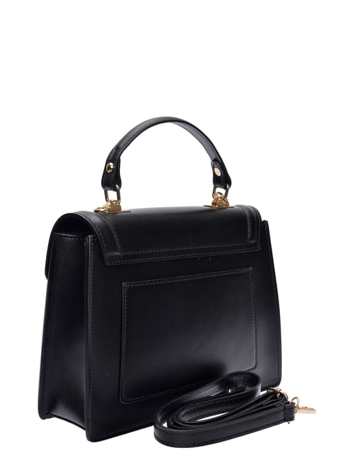Luisa Vannini Schwarz Rindsledertasche - Image 2