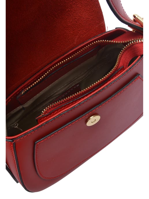 Isabella Rhea Rot Rindsledertasche - Image 4