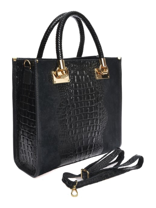 Roberta M Schwarz Rindsledertasche - Image 2
