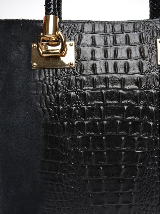 Roberta M Schwarz Rindsledertasche - Image 3