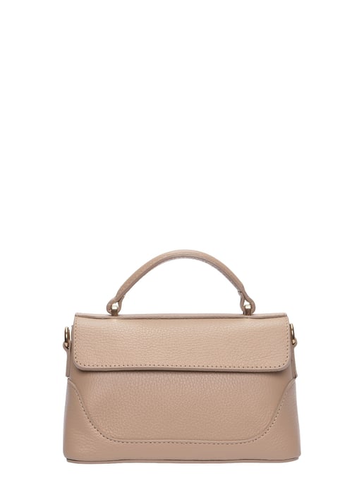 Luisa Vannini Beige Rindsledertasche - Image 1