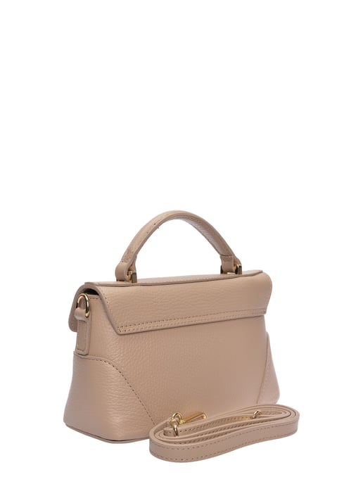 Luisa Vannini Beige Rindsledertasche - Image 2