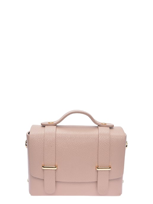 Luisa Vannini Rindsledertasche - Rosé - Image 1