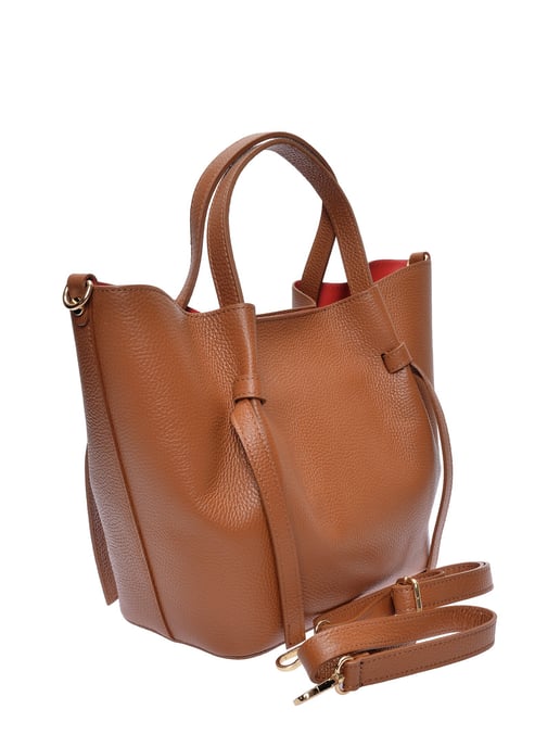 Isabella Rhea Braun Rindsledertasche - Image 2