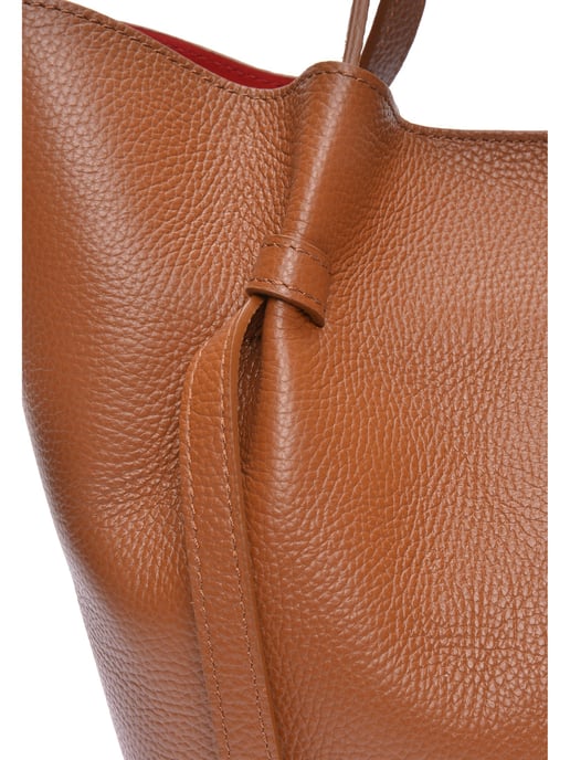 Isabella Rhea Braun Rindsledertasche - Image 3