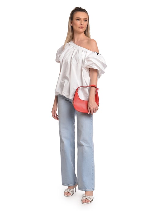 Isabella Rhea Rot Rindsledertasche - Image 5