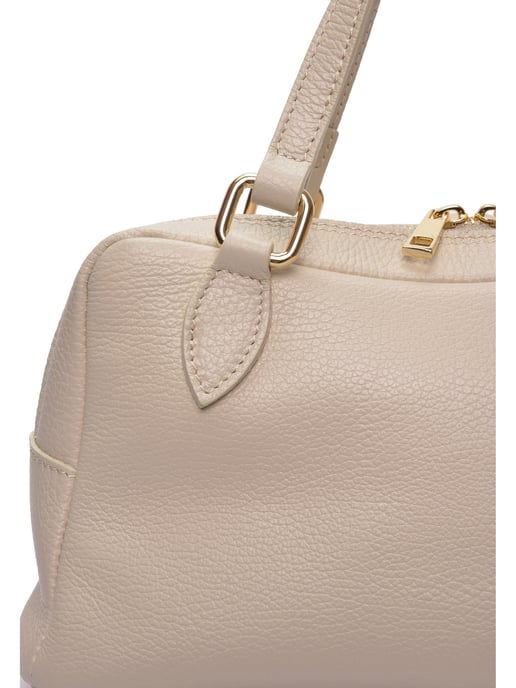 Roberta M Beige Rindsledertasche - Image 3