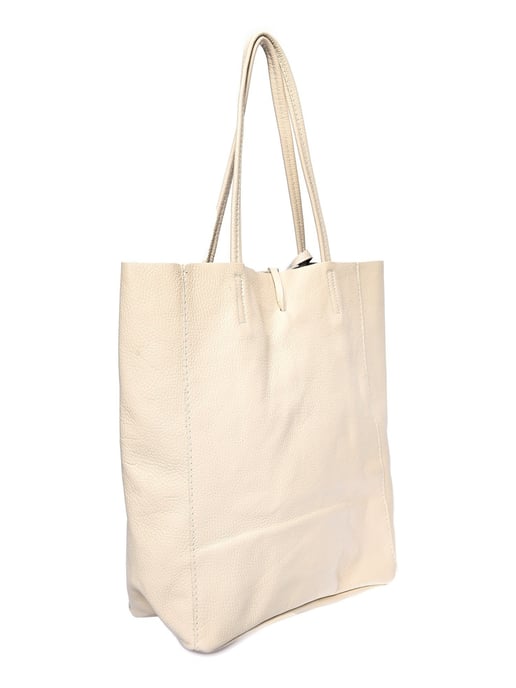 Roberta M Beige Rindsledertasche - Image 2