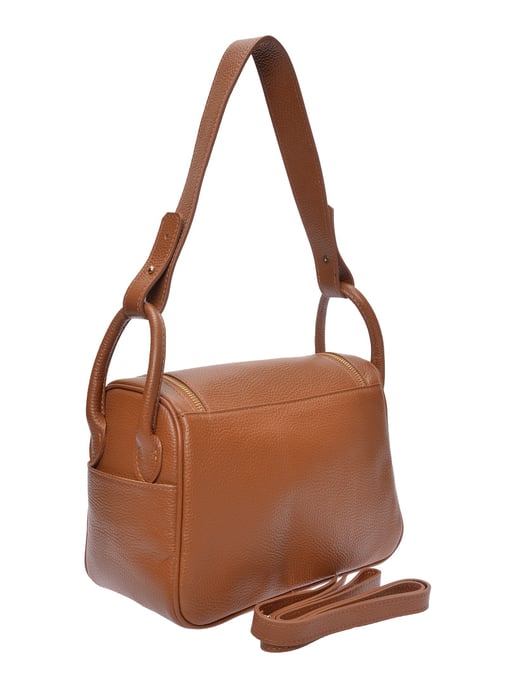 Luisa Vannini Braun Rindsledertasche - Image 2