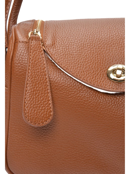 Luisa Vannini Braun Rindsledertasche - Image 3
