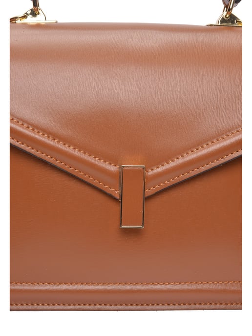Luisa Vannini Braun Rindsledertasche - Image 3