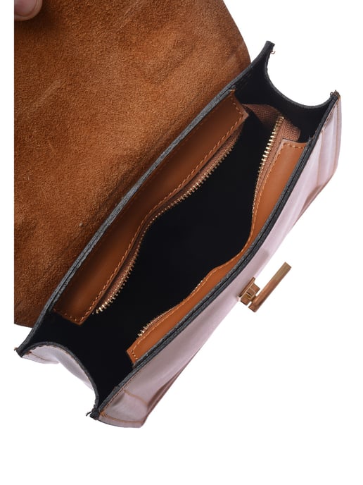 Luisa Vannini Braun Rindsledertasche - Image 4