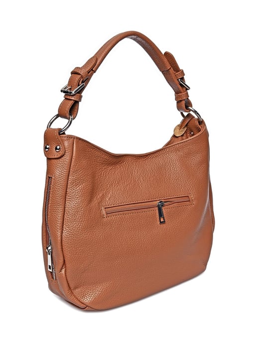 Anna Luchini Braun Rindsledertasche - Image 2